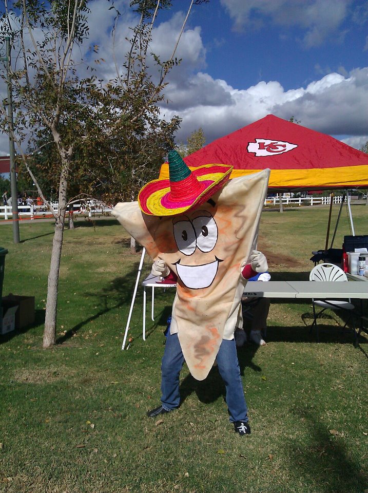 City Kitty's Blog Spot My first Custom Mascot Tortilla Chip