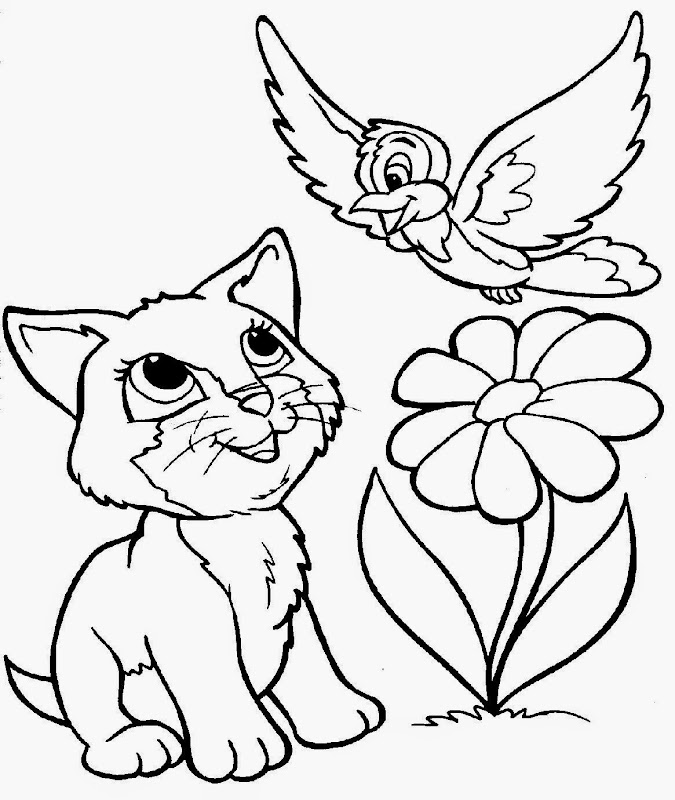 Fat Cat Coloring Pages Printable – Colorings.net
