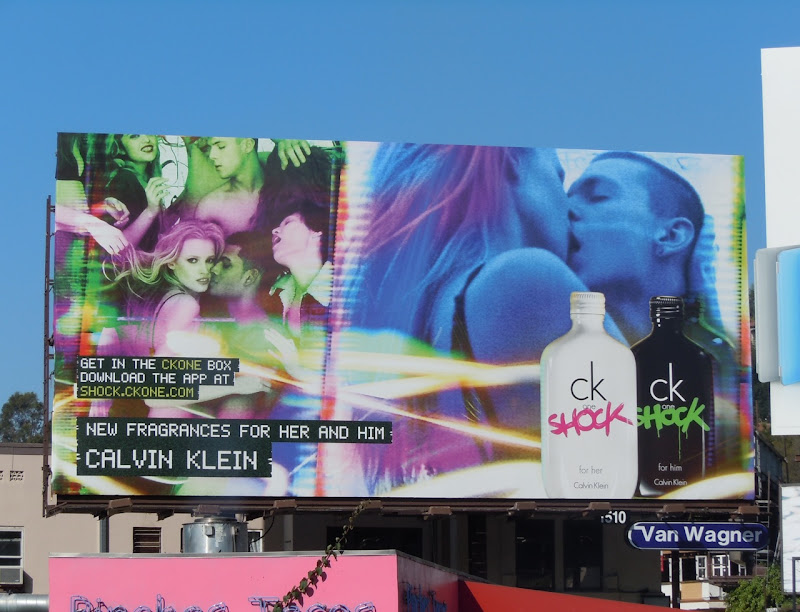 CK One Shock billboard