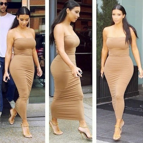 By Ultra: PERUBAHAN SUSUK TUBUH KIM KARDASHIAN SELEPAS MELAHIRKAN ANAK