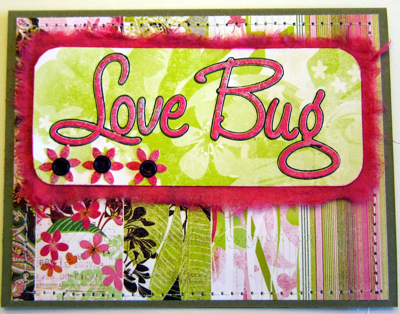 Love Bug card