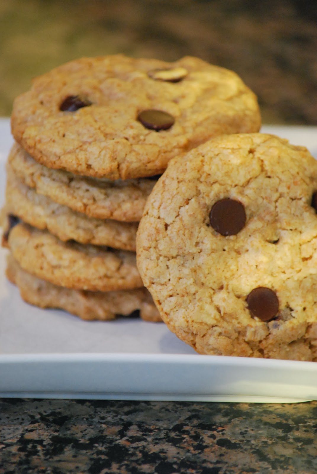 My story in recipes Whole Grain Chocolate Chip Cookies