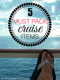 5 must pack cruise items :: OrganizingMadeFun.com