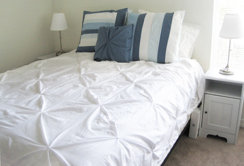 Sew Pretty Sew Free Duvet Cover Sewing Tutorial