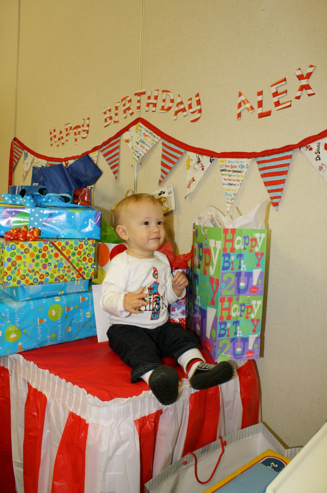 Dr Seuss Banner Dr seuss party ideas, Little man