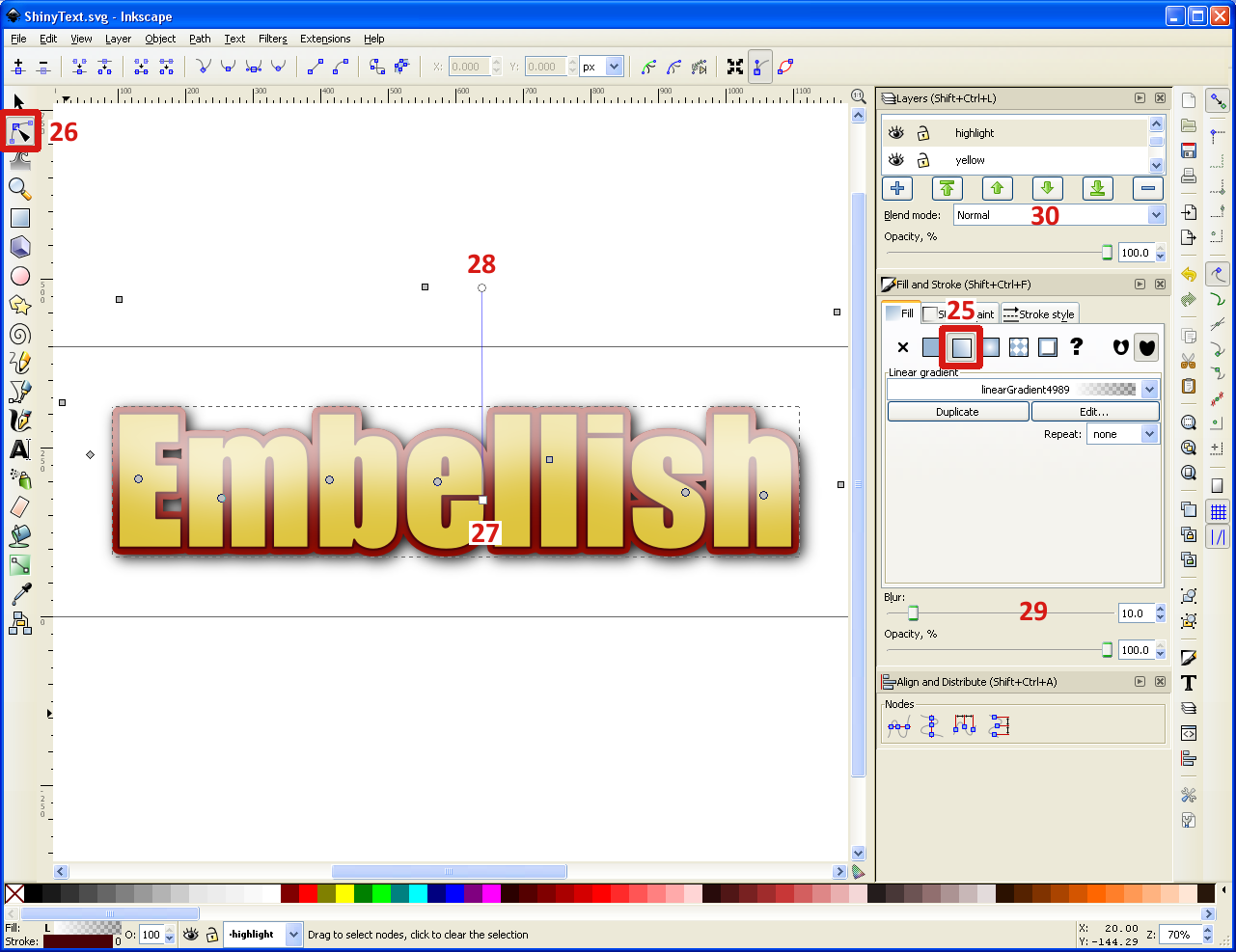 how to underline text in inkscape how to underline text in inkscape