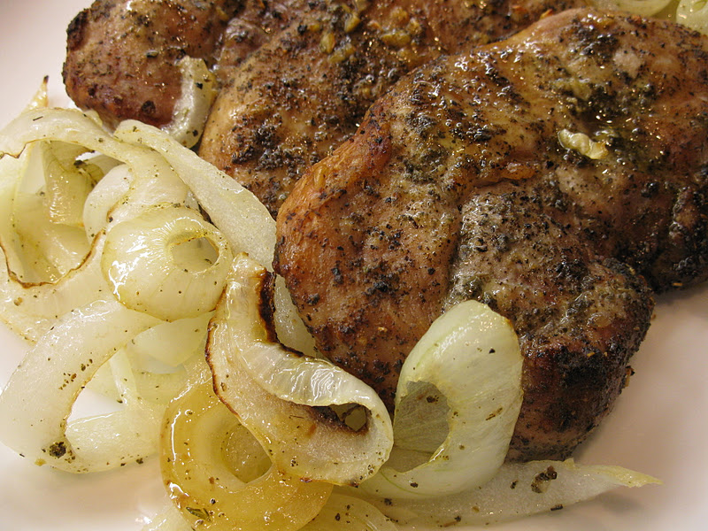 Natascha Kessler Heaven on Hearth Broiled Pork Sirloin Cutlets with