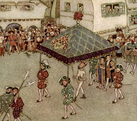 The Emperor's New Clothes;
illus. by Edmund Dulac, 1911.