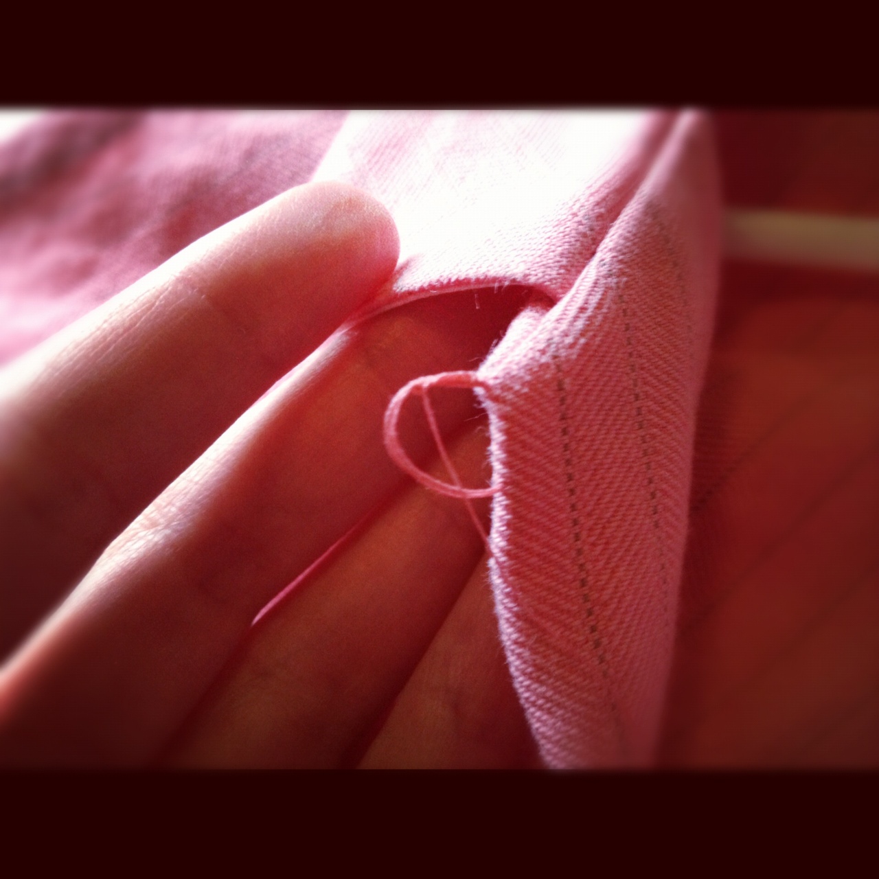 Hand Sewn Button