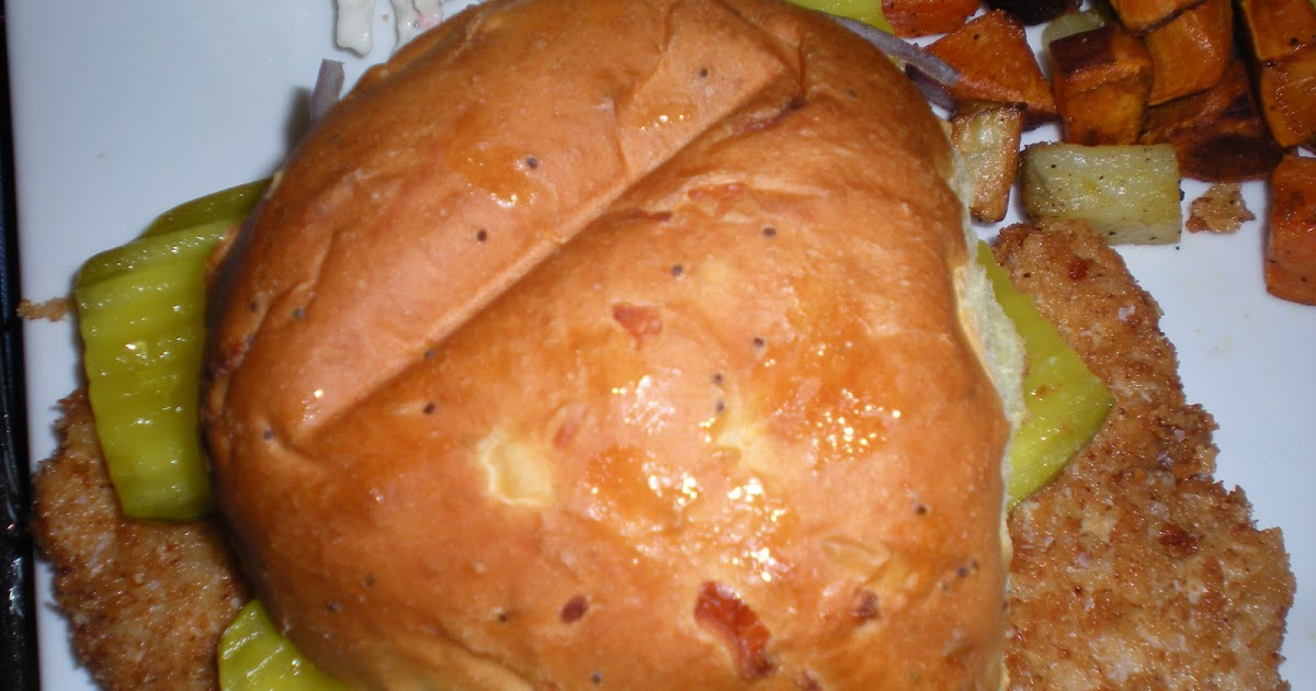 CaMeals Hoosier Pork Tenderloin Sandwich