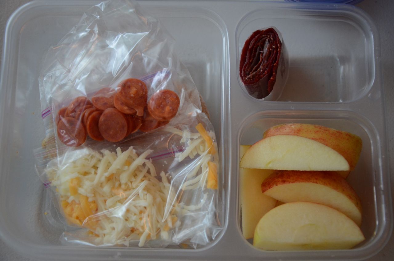 Recipe Shoebox Homemade Pizza Lunchable
