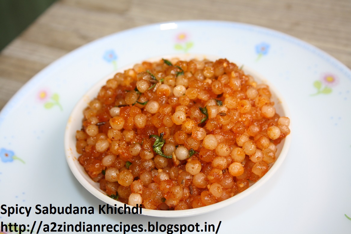 Best Marathi Recipes Spicy Sabudana Khichdi