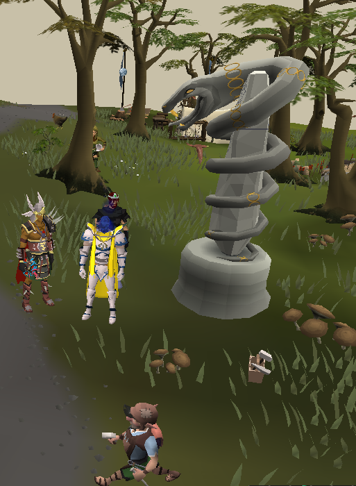 Runescape FanAddict RuneScape's God Statues