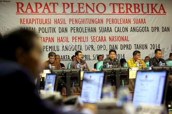 KPU Sahkan Perolehan Suara Provinsi Jatim