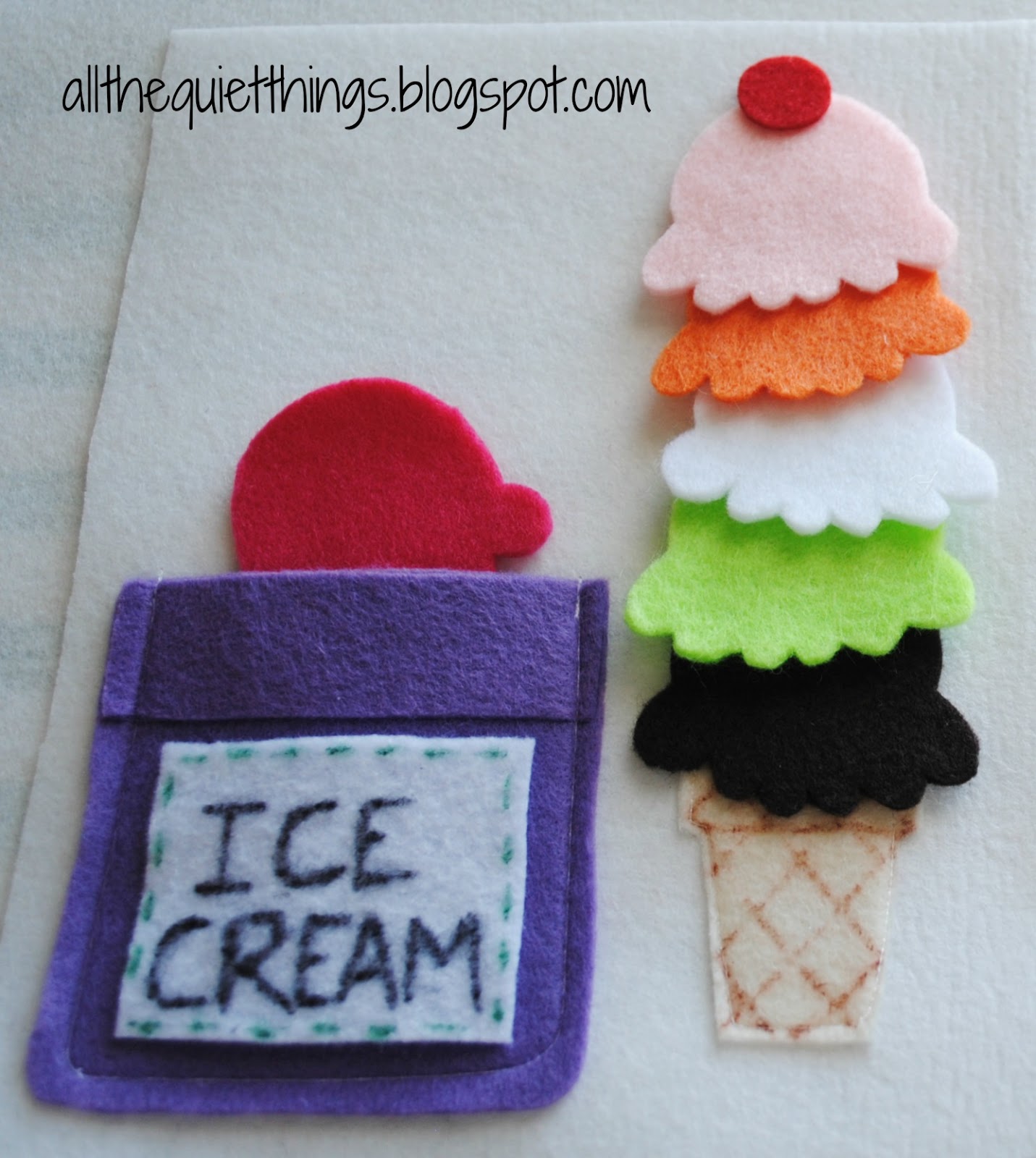 All The Quiet Things Quiet Book Girls