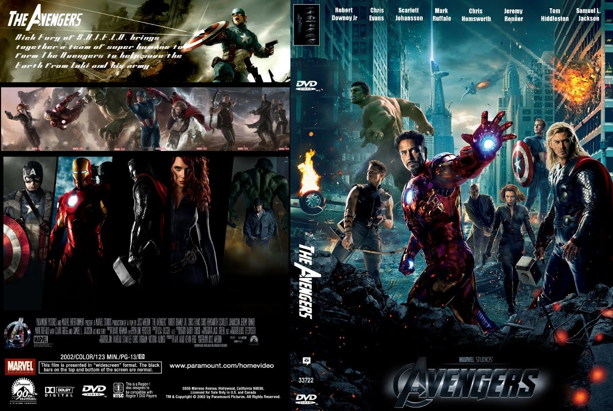 DVD COVERS AND LABELS The Avengers