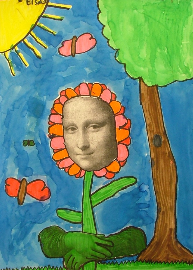Art with Mrs. Seitz Mona Lisa Parodies
