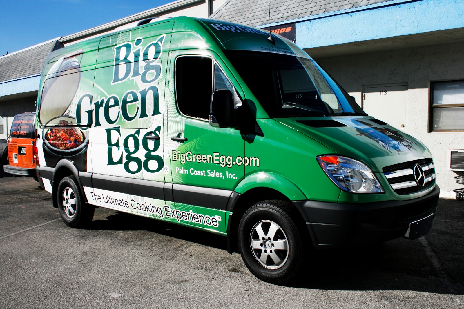 Sprinter Van Wrap Jupiter Florida for Big Green Egg Palm Coast Sales
