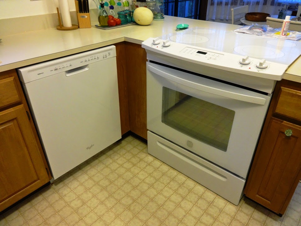 Stove Stove Next To Dishwasher
