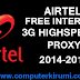Airtel Free Internet 3G High Speed Proxy August-September-2015