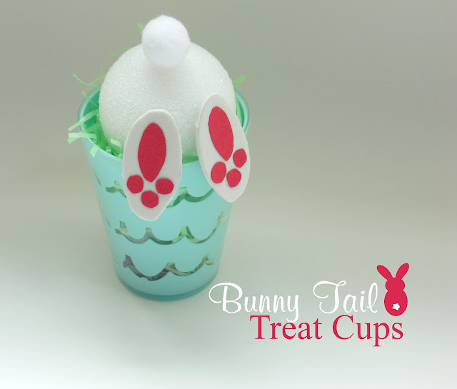 Bunny tail treat cups