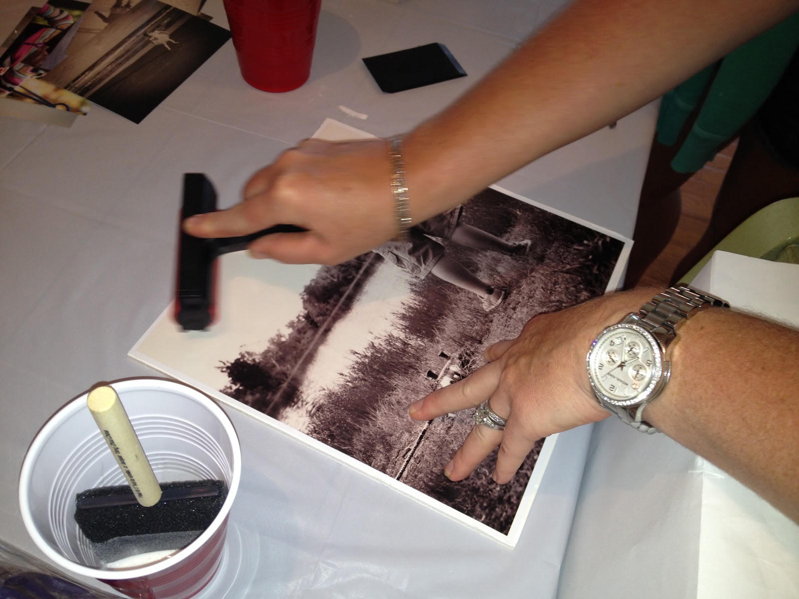 My Twig and Twine Nest DoItYourself Framed Canvas Project From an