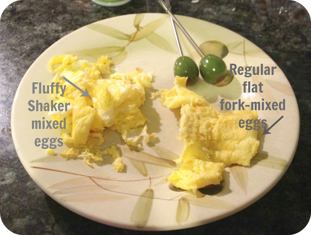 martini shaker eggs vs regular made