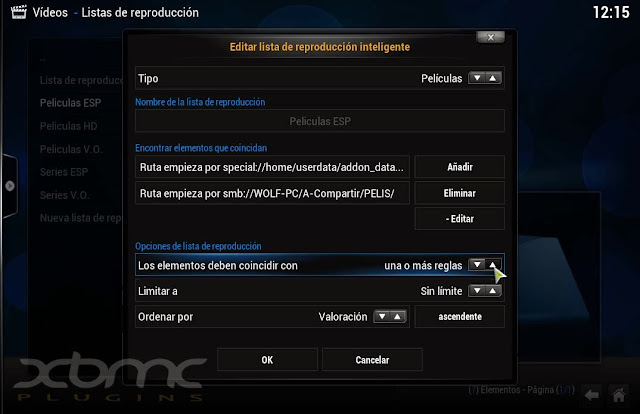 XBMC Playlist XBMC Playlist