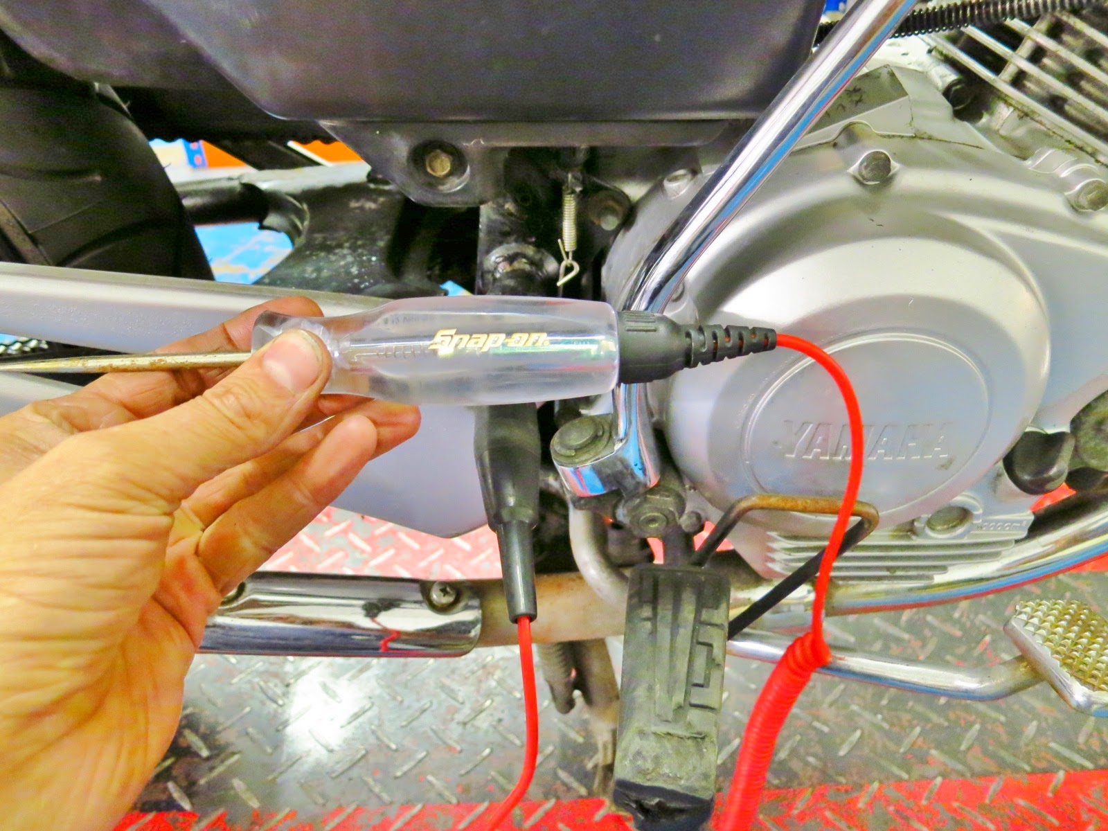 Yamaha YBR 125 Owner Blog Yamaha YBR 125 Ignition coil testing