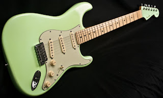 FCS Deluxe Strat, Surf Green