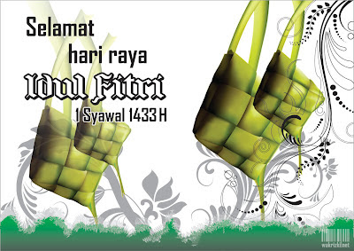 kartu Ucapan Lebaran Idul Fitri 1433 kartu Ucapan Lebaran Idul Fitri 1433