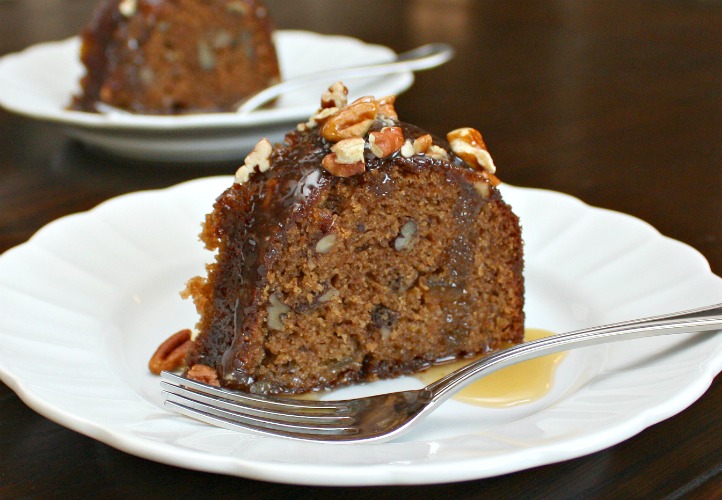 Fig Cake with Buttermilk Glaze for Erin's Baby Shower Apple A Day