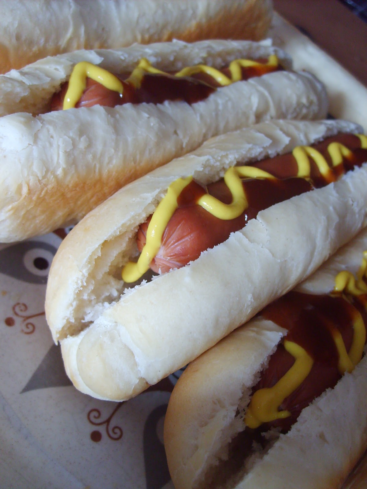 My little pleasures Hot dog buns recipe