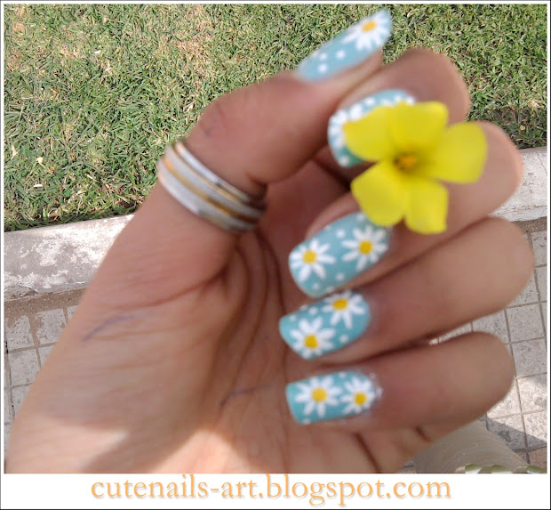 cutenails-art spring nails art