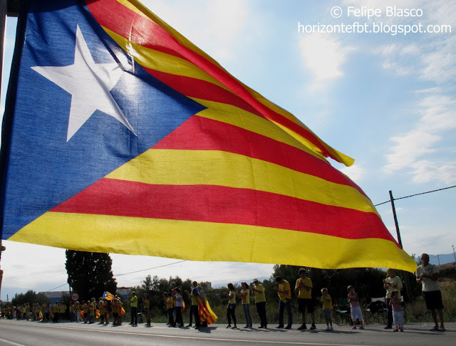 Via Catalana cap a la Independència a les Terres de l'Ebre Entre el tram 62 i 63
