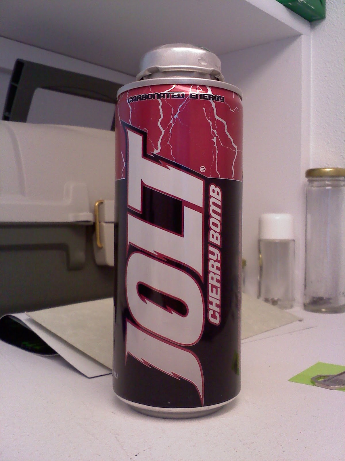CAFFEINE! Review for Jolt Cherry Bomb