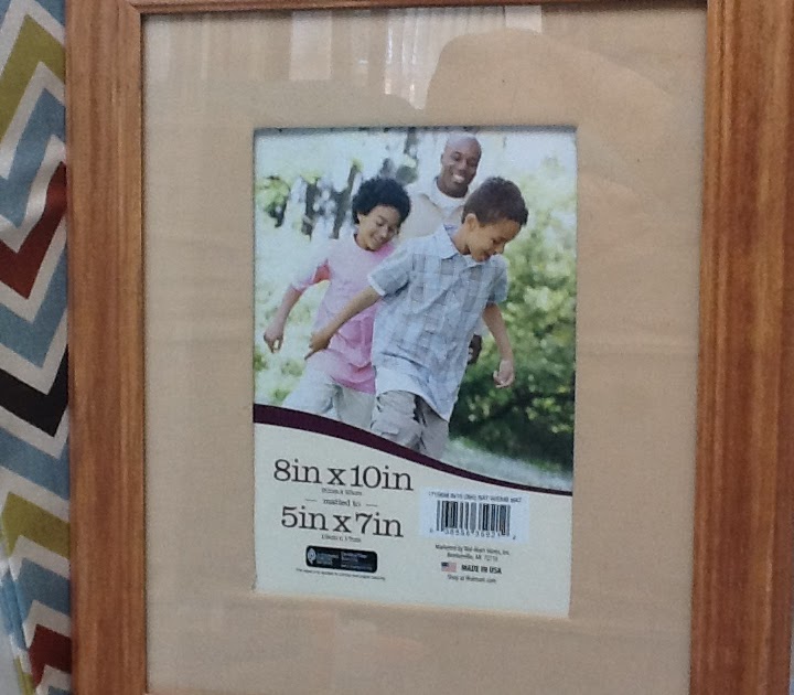 Thrifty Chicky 28 Picture Frame redo