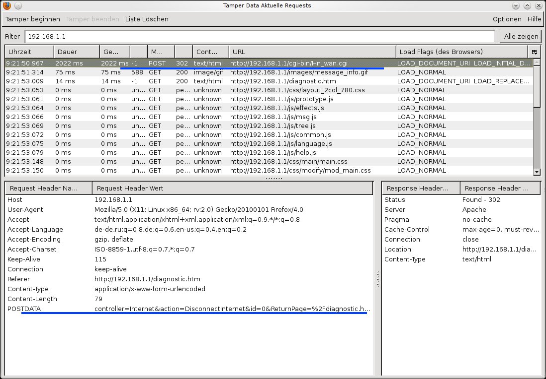 Tamper Data