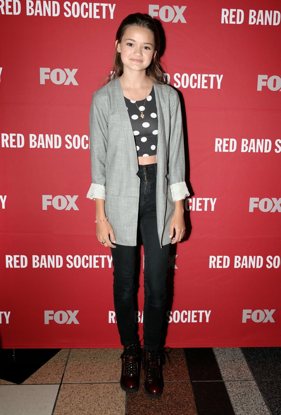 Celebs Galaxy: CIARA BRAVO - Red Band Society Screening in Atlanta