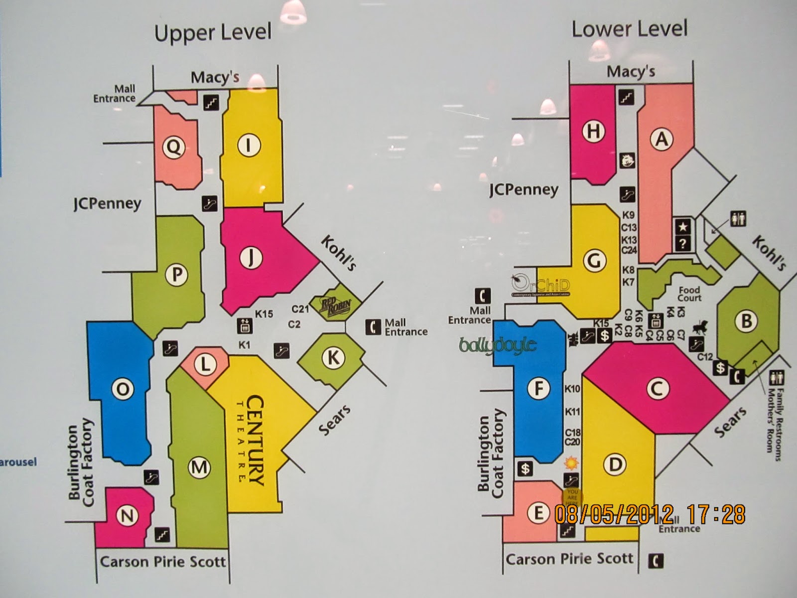 Stratford Square Mall Map Trip To The Mall: Stratford Square Mall- ( Bloomingdale, Il)