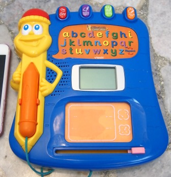 vtech write and learn letter pad