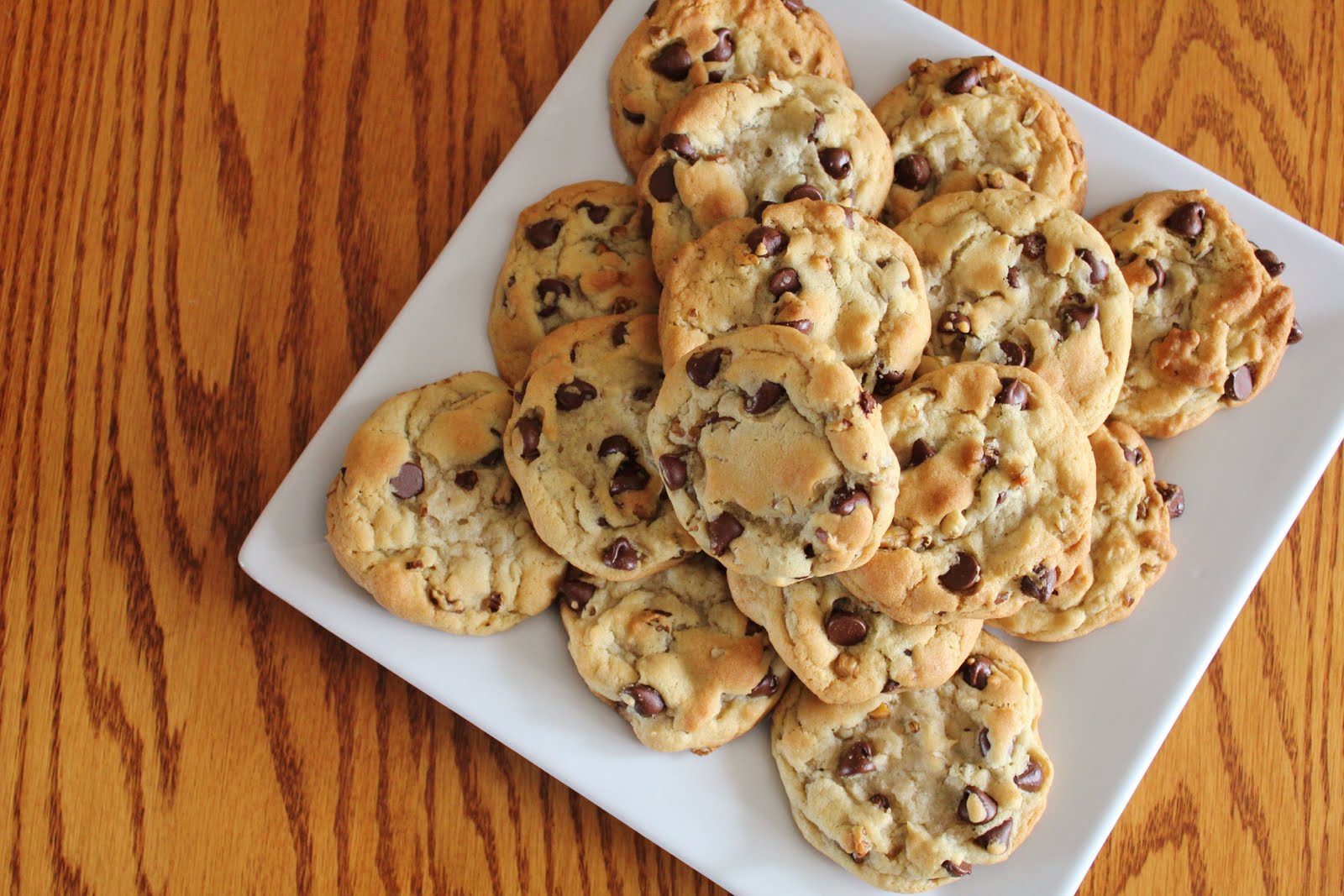 pink peppercorn chocolate chip cookies.