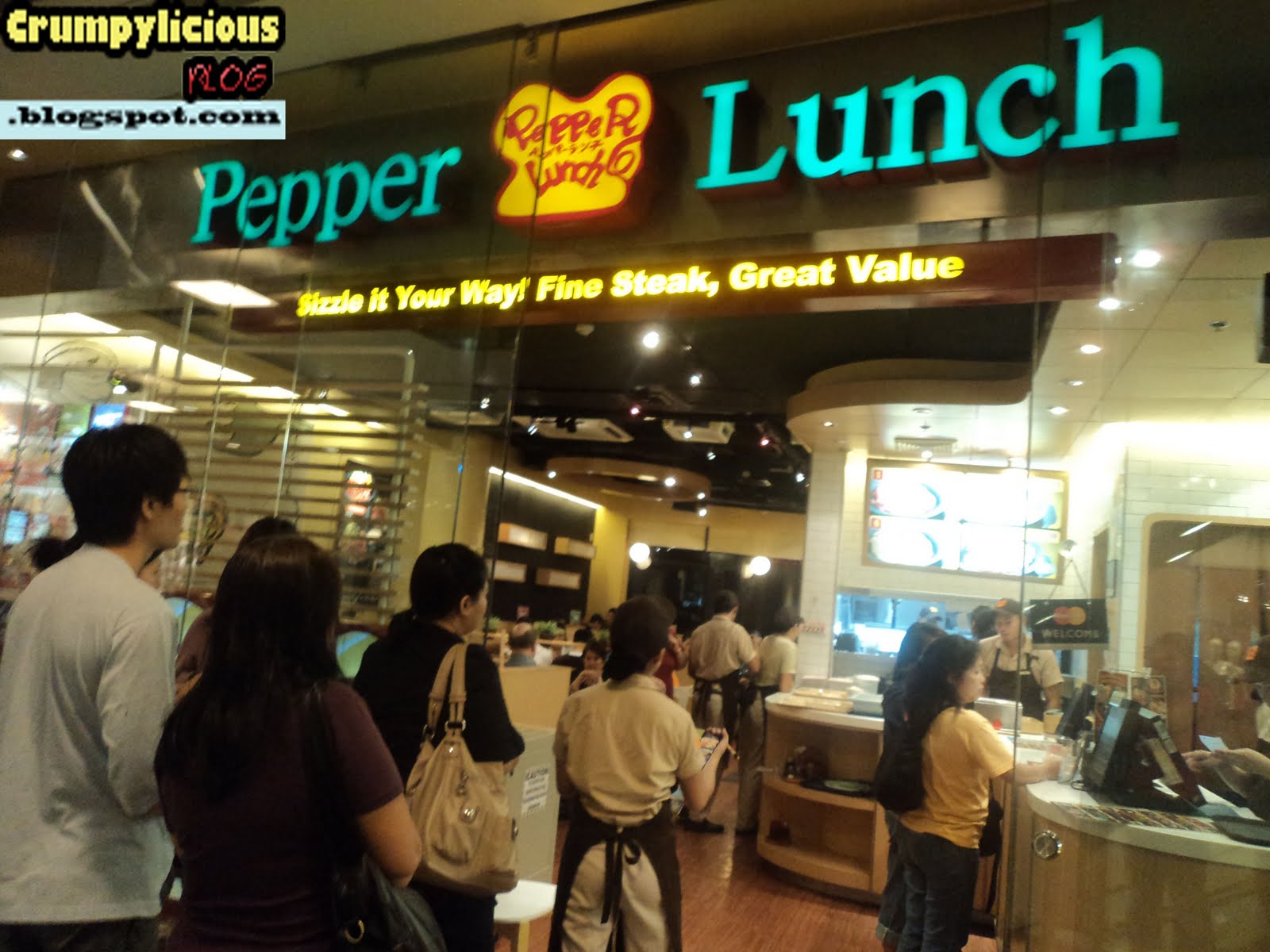 Restaurant Review Pepper Lunch at Greenbelt 5