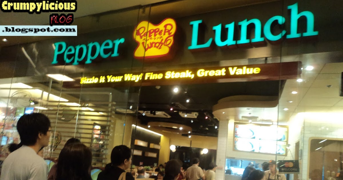 Restaurant Review Pepper Lunch at Greenbelt 5
