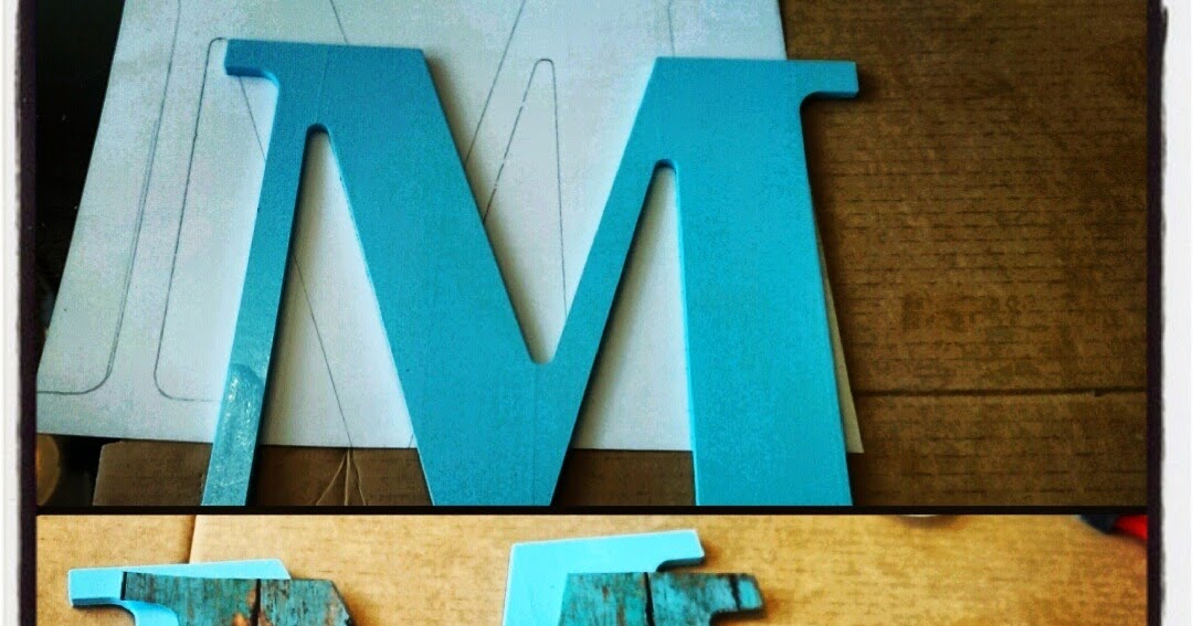 Graceful Mrs Easy DIY Letter Wreath!