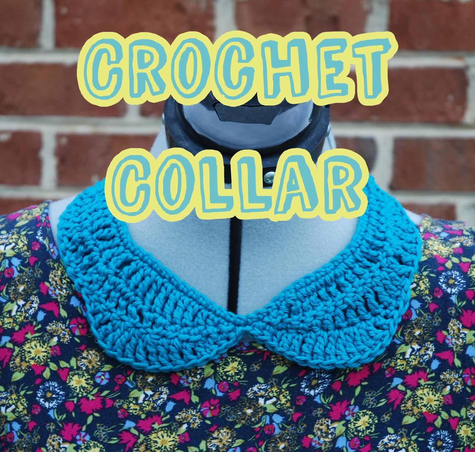 Kitty Adventures Crochet Collar Tutorial
