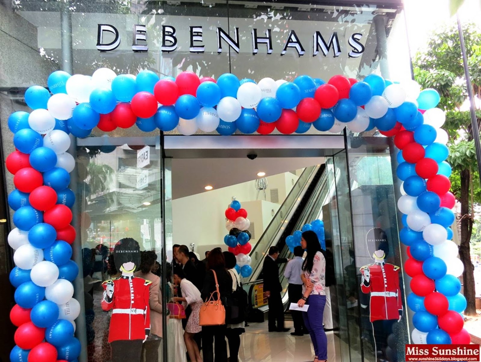 ... and Launch of Debenhams Cafe in Starhill Gallery, Kuala Lumpur