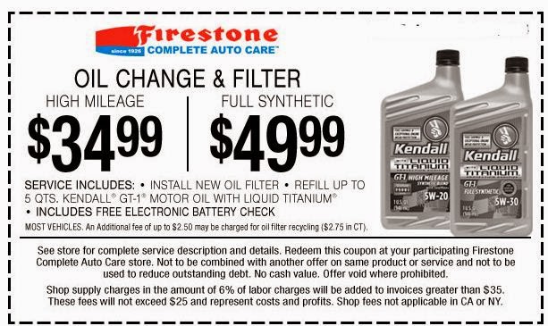 Synthetic Oil Change Coupon >> Firestone High Mileage Oil Change Print Sale Synthetic Oil Change Coupon >> Firestone High Mileage Oil Change Print Sale