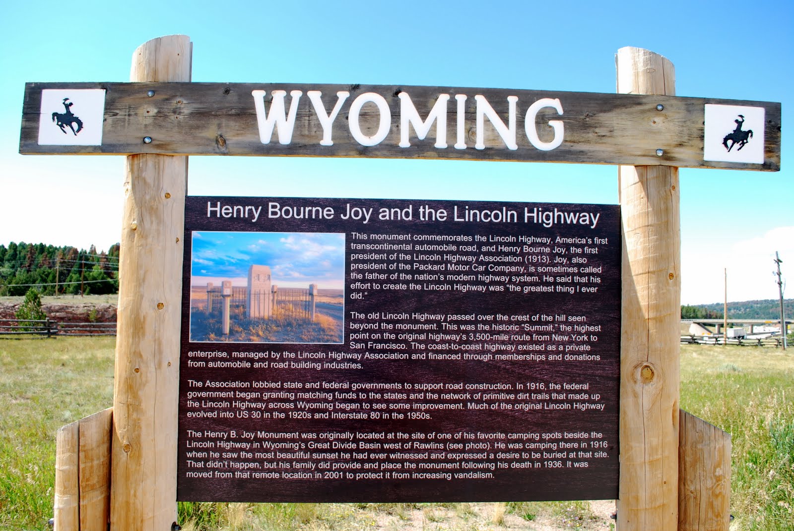 Mille Fiori Favoriti Lincoln Memorial Monument, Wyoming