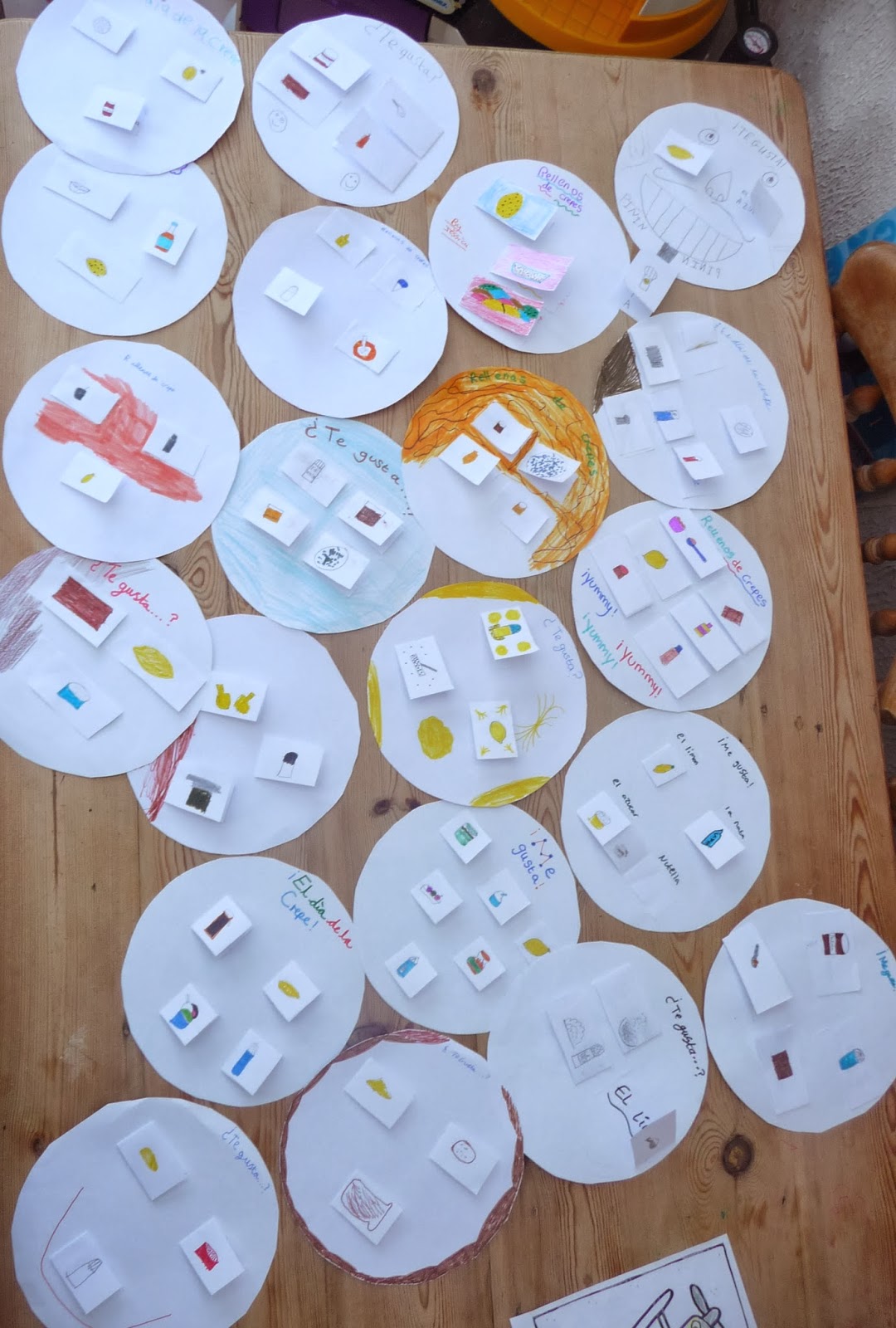 This is how we learn Spanish... Pancake Day again)